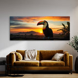 Toucan Sunset Silhouette 233