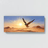 Falcon Desert Sunset 13
