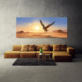 Falcon Desert Sunset 13