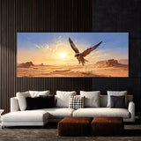Falcon Desert Sunset 13