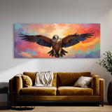 Falcon Skyward Abstract 48