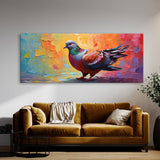 Pigeon Colorful Urban Flight 41