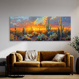 Cactus Desert Sunset Glow 30