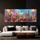 Cactus Pixelated Desertscape 54