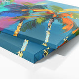 Palm Vibrant Abstraction 25