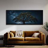 Oak Tree Moonlit Oak Shadows 103