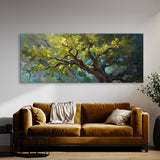 Oak Tree Sunlit Oak Branches 93