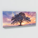 Oak Tree Sunset Serenity 68