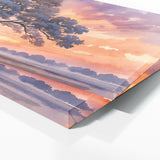 Oak Tree Sunset Serenity 68