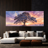 Oak Tree Sunset Serenity 68