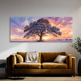 Oak Tree Sunset Serenity 68