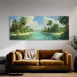 Palm Tree Serene Lagoon 4