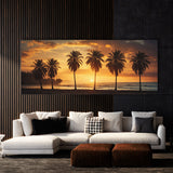 Palm Tree Sunrise Silhouette 70