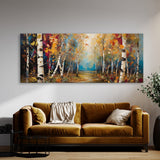 Birch Tree Swirling 98