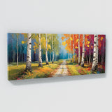 Birch Tree Vibrant Birch Path 55