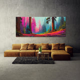 Redwood Tree Neon Redwood Pixels 100