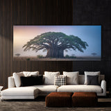 Baobab Tree Misty Baobab Dawn 68