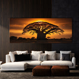 Baobab Tree Sunset 64