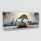 Bonsai Tree Cityscape Serenity 115