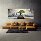 Bonsai Tree Cityscape Serenity 115