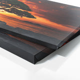 Bonsai Tree Sunset 87