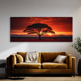 Acacia Tree Sunset 64