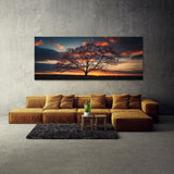 Dogwood Tree Sunset Silhouette 76