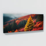 Fir Tree Dreamy Fall Foliage 74