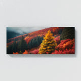 Fir Tree Dreamy Fall Foliage 74
