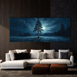 Fir Tree Moonlit Serenity 5