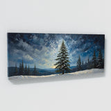 Fir Tree Shimmering Night 49