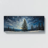 Fir Tree Shimmering Night 49