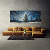 Fir Tree Shimmering Night 49