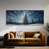 Fir Tree Shimmering Night 49