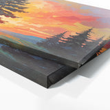 Fir Tree Sunset Serenity 43