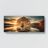 Sycamore Tree Mirrored Sunset 71