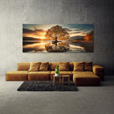 Sycamore Tree Mirrored Sunset 71
