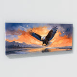 Bald Eagle Dusk Flight 36