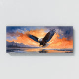 Bald Eagle Dusk Flight 36