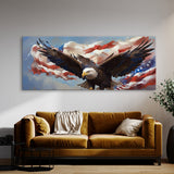 Bald Eagle Patriotic Soar 10