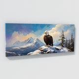 Bald Eagle Snowy Perch 43