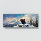 Bald Eagle Snowy Perch 43