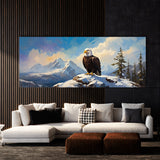 Bald Eagle Snowy Perch 43