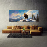 Bald Eagle Snowy Perch 43