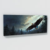 Bald Eagle Stormy Flight 6