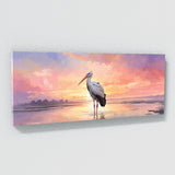 Stork Dreamy Pastel Sunset 25