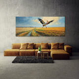 Stork Fields In Flight 54