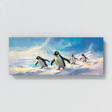 Penguin Snow Play 54