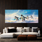 Penguin Snow Play 54
