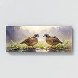 Quail Dewy Morning 23